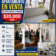 Venta de departamento en NUevo Vedado - Img 55423535