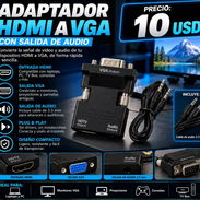 Adaptador HDMI A VGA - Img 58393508