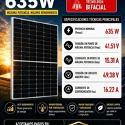 Panel solar bigacial 635 w - Img 56963673