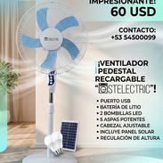 Ventilador recargable batería de litio - Img 55600401