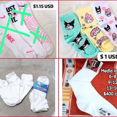 Medias para niños figuras Kuromi - Img 123858163