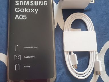 Samsung A05 NUEVO, con su cable y cargador. - Img main-image-44938012