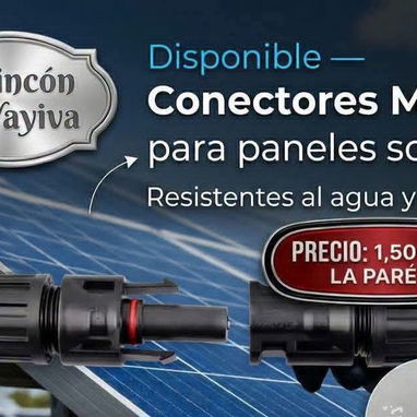 CONECTORES PARA ECOFLOW Y PANELES SOLARES.  LLAVE PARA MC4 - 2/6