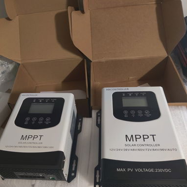 Controlador solar MPPT,12v,24v,60,72v, a 40A y 100A - Img 120325179