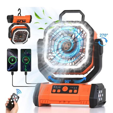 VENTILADOR RECARGABLE F6 ORIGINAL - Img 125745681