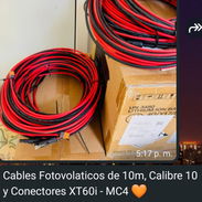 Cable para panel solar MC4-XT60i, 10 metros y Calibre 10 AWG (3 modelos) - Img 56499844