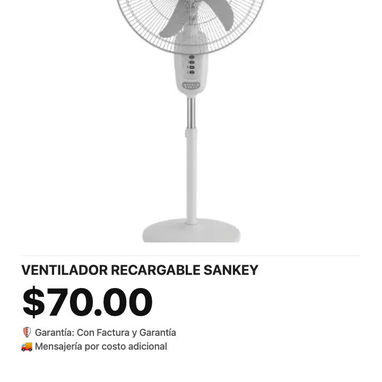🚨 ¡VENTILADORES ! 🚨 ¡Que el calor y los apagones no te quiten la paz! 🌬️💨 - Img 118084717