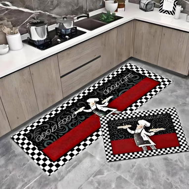 Set de 2 alfombras de cocina Precio 20 usd   C2 - 4/10