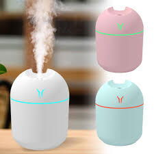 MINI HUMIDIFICADOR USB + DIFUSOR DE AROMA CON LUZ LED + TRES FRACOS ACEITES ESENCIAL - Img 119561360