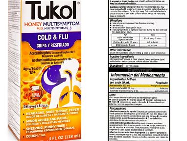 Tukol ( Gripe y Resfriado ) para niños mayores de 4 años 4 oz - Img main-image