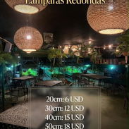 💡 LÁMPARAS DE MIMBRE REDONDAS 💡 - Img 56453288