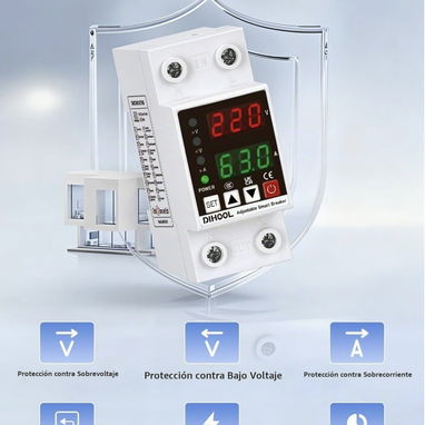 Protector de Voltaje Inteligente DIHOOL (1-63A) - 2/4