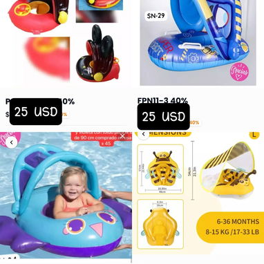 Salvavidas y flotadores para bebés y niños - Img 116175793