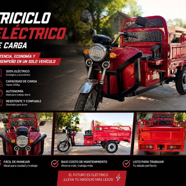 Triciclos eléctricos y de combustión 💨 - 2/10