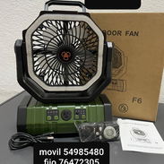Ventilador recargable F6 20000 mAh 7 días de garantía contamos con mensajeria - Img 57662695