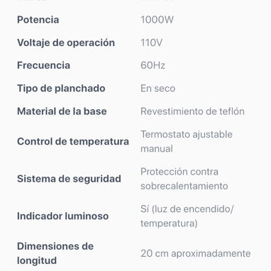 Plancha eléctrica - Img 122117282