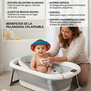 👶Combo de Palangana Plegable + Visera de Baño para Bebés👶 - Img 57504571