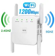 Repetidor WiFi Extensor 4 Antenas WIFI Amplificador 1200Mbps MODO AP - GAMA ALTA - Dual Band - NUEVO a Estrenar - Img 48978348