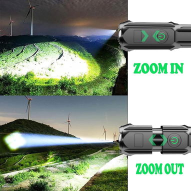 🔦 LINTERNA LED RECARGABLE USB 🔦 3 MODOS 🔦 IMPERMEABLE 🔦  5.887.23.60 - Img 103584084