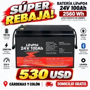 Batería LiFePO4 24V 100A - Img 58278539