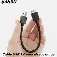 Cable usb 3.0 para discos duros externos de 0,5 metro de largo. Nuevos a estrenar… - Img 48358139