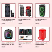 BOCINA BLUETOOTH 30W RMS (80W pico) JVC - XS-KY314PB BOCINA 8'' CON MICRÓFONO 6000W P.M.P.O NDR-1095 - Img 57917927