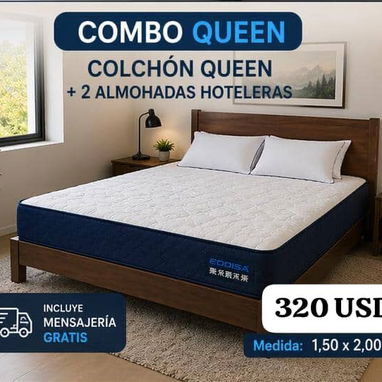 Combo colchon EDSM mas almohada - Img 119736364