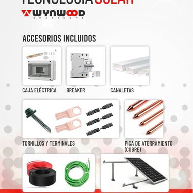 Kit solar (paneles, baterías, inversores, accesorios) - Img 119184232