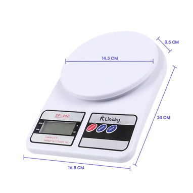 Pesa de cocina 🍳,Hasta 10kg - Img 101787382