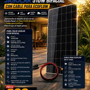 ☀️ COMBO ☀️ DE PANEL 510W + CABLE . OFERTA DE PANEL JASOLAR 510W + CABLE MC4-XT60I PARA ESTACIONES. 54833699 - Img 57532567