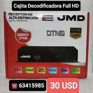 ⭐Cajita decodificadora Full HD Marca JMD, Nueva Sellada en Caja⭐ - Img 55744462