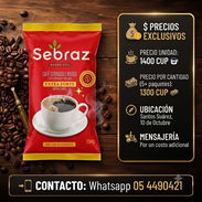 CAFÉ SEBRAZ (250g) Venta por unidad y por cantidad ☕ - Img 56161118
