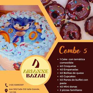 🥳🥳 Disponible variedad de Buffet, dulces y cake para todo tipo deb celebraciones - Img 110193327