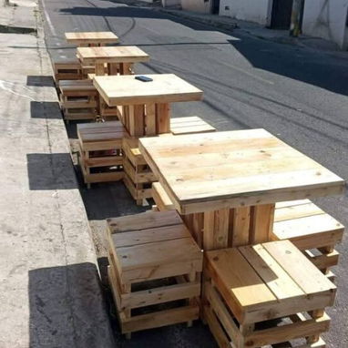 Estantes de madera - Img 124314281