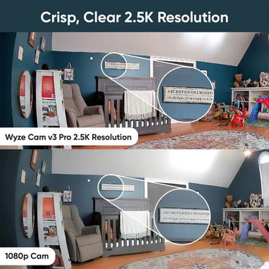 📷 Cámara de seguridad + base magnética ajustable | WYZE Cam V3 Pro - Img 124566973