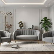 Juego de muebles de 3 piezas - Img 58391294