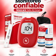 Glucómetro Safe AQ con paquete 50/50 - Img 57690209