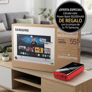 Opción 1 — Más llamativa (la que usaría) 📺🔥 OFERTA COMBO SAMSUNG + POWER BANK GRATIS 🔥📺 - Img 127017757