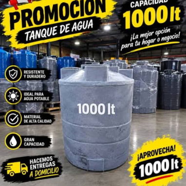 💧🏠 ¡Equipa tu hogar con el tanque de agua ideal! 🚚📦 - 7/9