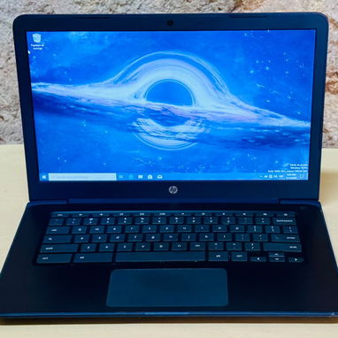 Laptop HP con 8h de duración de batería ideal para estos tiempos de apagón como también para trabajos de contabilidad. - 2/5