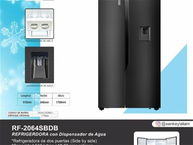 Refrigerador sambersay Sankey con dispensador de 22pies - Img main-image