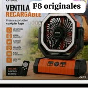Ventilador recargable F6 - Img 56338736