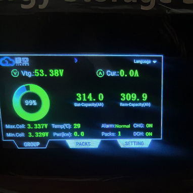 Batería 51.2V 16KWH celdas Dejin clase A+ con el mejor BMS del mercado JK V19 pantalla 4.3 táctil nueva 53392858 - Img 125327818