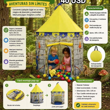 Patines, casitas, protector de cuna, escritorios y más para niñas y niños - 4/10