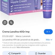 Lanolina o crema para los pezones - Img 55733018
