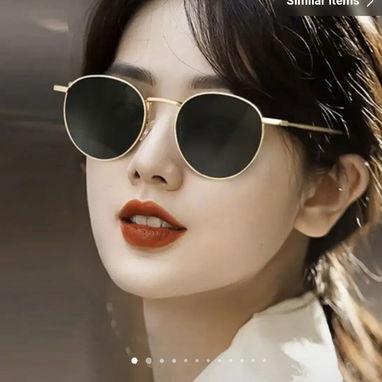 Gafas de sol con proteccion para mujeres y hombre Gafas y estuche y paño de limpieza - Img 118633690