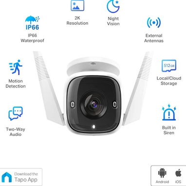 🔥Cámara de Seguridad y Monitoreo Profesional TP-Link Tapo🔥 - Img 93289229