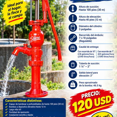 Bombas de aguas manuales - 3/3