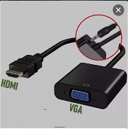 Adaptador HDMI-VGA 1080p Full HD (con audio) - Img 45856554