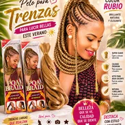 PELO RUBIO PARA TRENZAS - Img 55846368